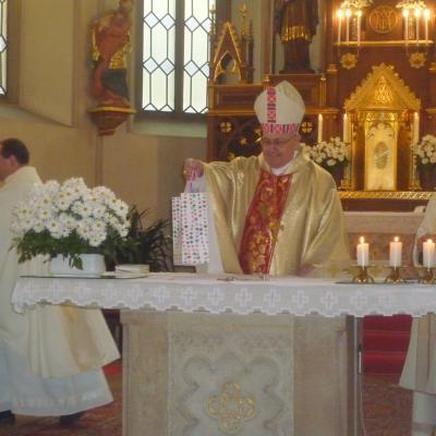10 noiembrie: Viena: Un cardinal în vizită la un preot român
