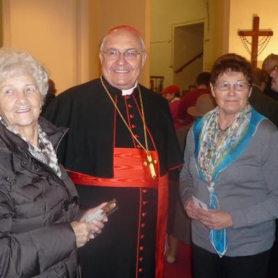 10 noiembrie: Viena: Un cardinal în vizită la un preot român