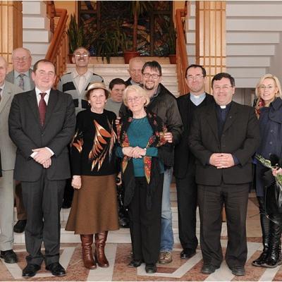 14 noiembrie: Iaşi. Vizita domnului Marek Szczygieł, ambasadorul Polonie în România, la PS Petru Gherghel, la Episcopia Romano-Catolică de Iaşi