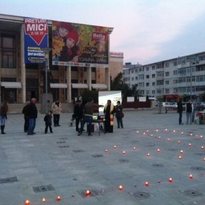 16 noiembrie: Caritas: Un milion de stele au luminat acelaşi cer din locuri diferite