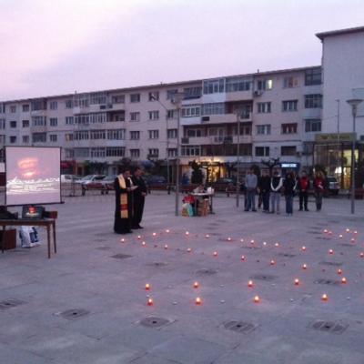 16 noiembrie: Caritas: Un milion de stele au luminat acelaşi cer din locuri diferite
