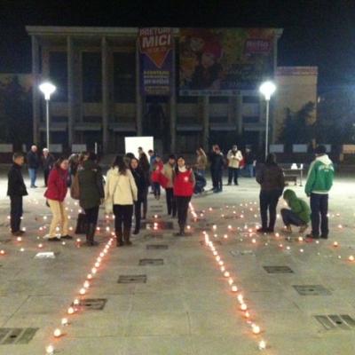 16 noiembrie: Caritas: Un milion de stele au luminat acelaşi cer din locuri diferite