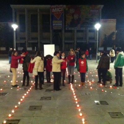 16 noiembrie: Caritas: Un milion de stele au luminat acelaşi cer din locuri diferite
