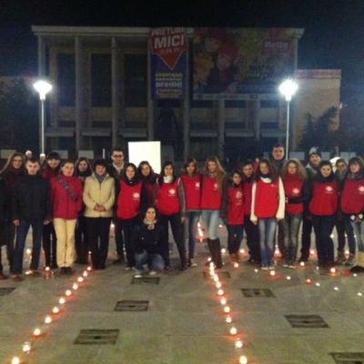 16 noiembrie: Caritas: Un milion de stele au luminat acelaşi cer din locuri diferite