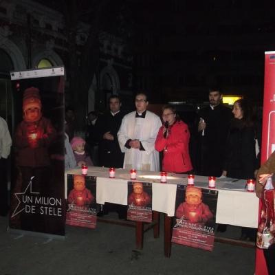 16 noiembrie: Caritas: Un milion de stele au luminat acelaşi cer din locuri diferite