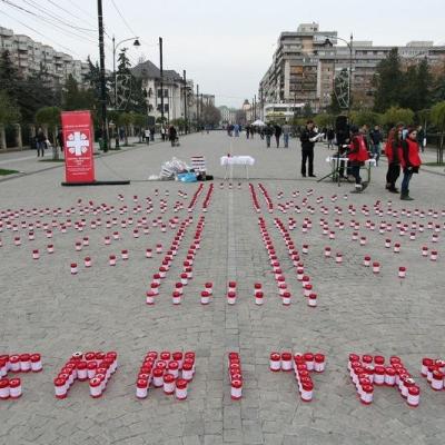 16 noiembrie: Caritas: Un milion de stele au luminat acelaşi cer din locuri diferite