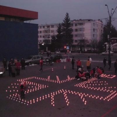 16 noiembrie: Caritas: Un milion de stele au luminat acelaşi cer din locuri diferite