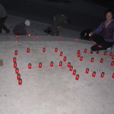 16 noiembrie: Satu Nou: Candele şi voluntariat