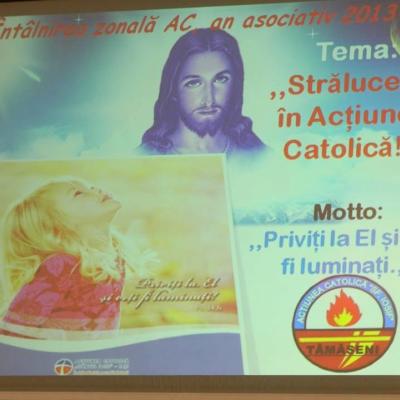 16 noiembrie: Tămăşeni: Întâlnirea Acţiunii Catolice pe zona Roman