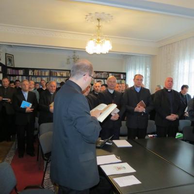 20 noiembrie: Iaşi: Consiliul Prezbiteral şi responsabilii oficiilor diecezane în şedinţă extraordinară