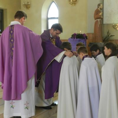 1 decembrie: Traian: Primirea şi binecuvântarea ministranţilor