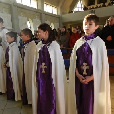 1 decembrie: Traian: Primirea şi binecuvântarea ministranţilor