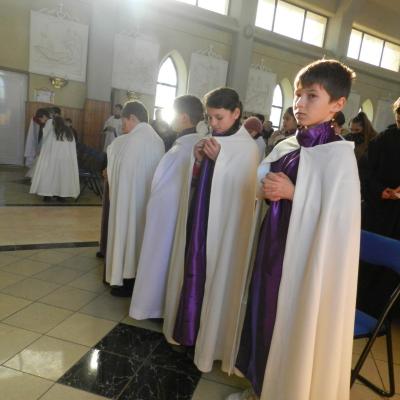1 decembrie: Traian: Primirea şi binecuvântarea ministranţilor