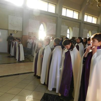 1 decembrie: Traian: Primirea şi binecuvântarea ministranţilor