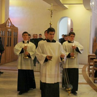 1 decembrie: Iaşi: Admissio