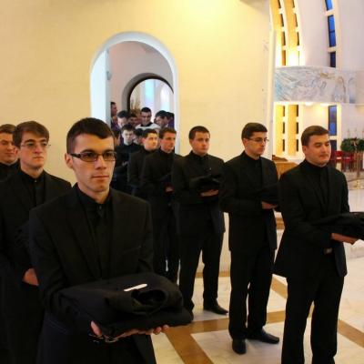 1 decembrie: Iaşi: Admissio