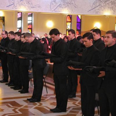 1 decembrie: Iaşi: Admissio
