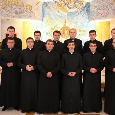 1 decembrie: Iaşi: Admissio