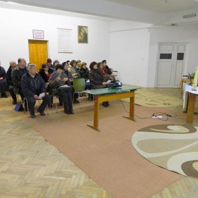7 decembrie: Iaşi: Întâlnire cu membrii şi simpatizanţii Societăţii "Sfântul Vincenţiu de Paul"