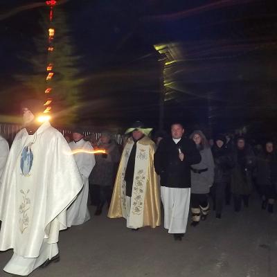 8-11 decembrie: Hălăuceşti: Peregrinatio Mariae