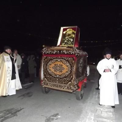 8-11 decembrie: Hălăuceşti: Peregrinatio Mariae
