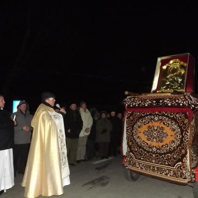 8-11 decembrie: Hălăuceşti: Peregrinatio Mariae