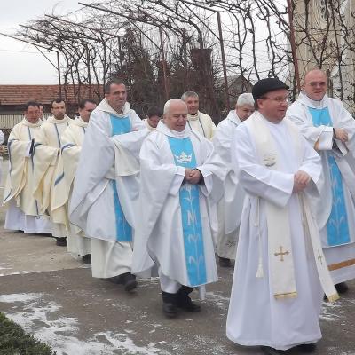 8-11 decembrie: Hălăuceşti: Peregrinatio Mariae