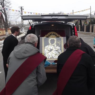 8-11 decembrie: Hălăuceşti: Peregrinatio Mariae