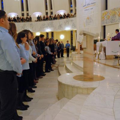8 decembrie: Iaşi: "Şi eu sunt parte din Biserica lui Cristos!" - depunerea adeziunii la Acţiunea Catolică