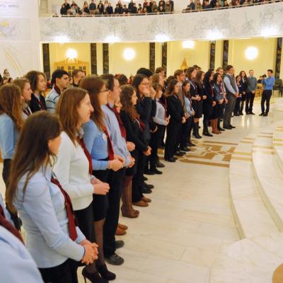 8 decembrie: Iaşi: "Şi eu sunt parte din Biserica lui Cristos!" - depunerea adeziunii la Acţiunea Catolică
