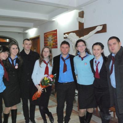 8 decembrie: Iaşi: "Şi eu sunt parte din Biserica lui Cristos!" - depunerea adeziunii la Acţiunea Catolică