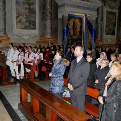 8 decembrie: Roma: Hramul comunităţii române