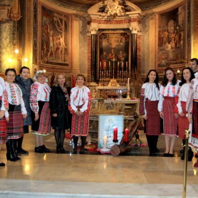8 decembrie: Roma: Hramul comunităţii române