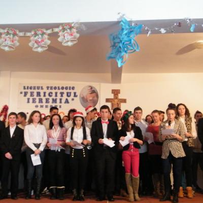 15-20 decembrie: Oneşti: Întâmpinarea Crăciunului la Liceul Teologic "Fericitul Ieremia"