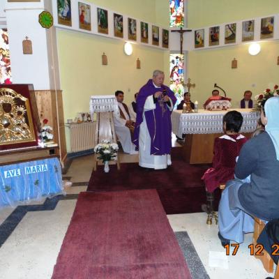 15-18 decembrie: Baraţi: Vizita icoanei Maicii Domnului de la Cacica şi misiuni populare