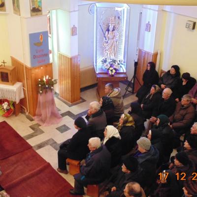 15-18 decembrie: Baraţi: Vizita icoanei Maicii Domnului de la Cacica şi misiuni populare