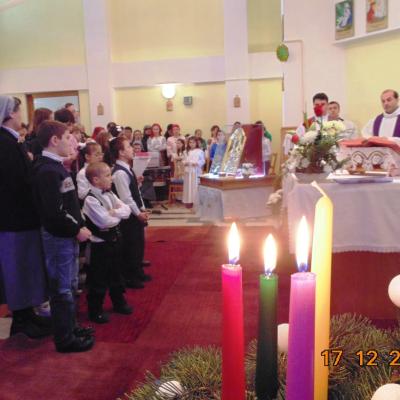 15-18 decembrie: Baraţi: Vizita icoanei Maicii Domnului de la Cacica şi misiuni populare