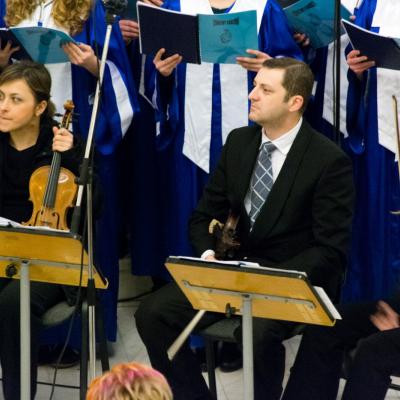 15 decembrie: Iaşi: Concertul "Juvenes Ecclesiae". Foto: Marius Jean Laurescu