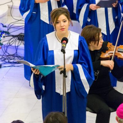 15 decembrie: Iaşi: Concertul "Juvenes Ecclesiae". Foto: Marius Jean Laurescu