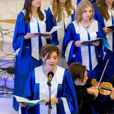 15 decembrie: Iaşi: Concertul "Juvenes Ecclesiae". Foto: Marius Jean Laurescu