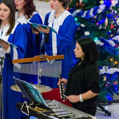 15 decembrie: Iaşi: Concertul "Juvenes Ecclesiae". Foto: Marius Jean Laurescu