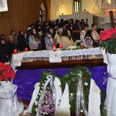 19 decembrie: Gherăeşti: Funeraliile părintelui Ionel Râtan