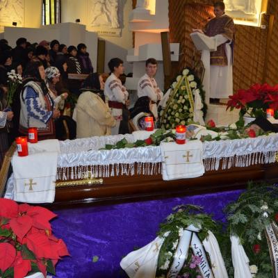 19 decembrie: Gherăeşti: Funeraliile părintelui Ionel Râtan