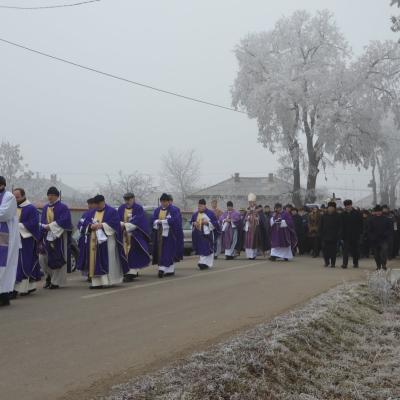 19 decembrie: Gherăeşti: Funeraliile părintelui Ionel Râtan