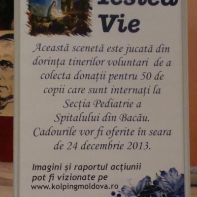 24 decembrie: Kolping Faraoani - Ieslea vie