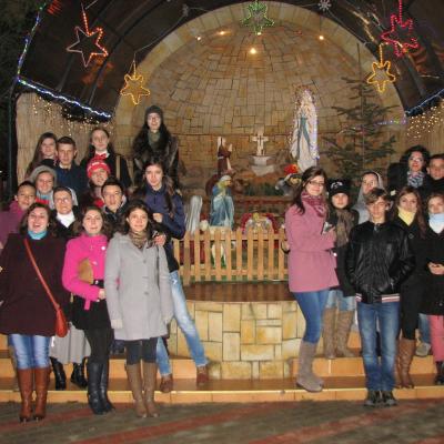 26 decembrie:Huşi: Bucuria Naşterii Domnului în Parohia "Sfântul Anton de Padova"