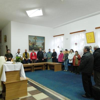 27 decembrie: Iaşi: Vizită de Crăciun la bolnavii de la spitalul Pădureni-Grajduri