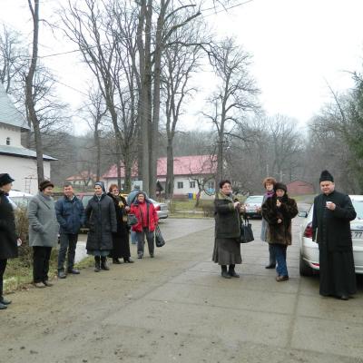 27 decembrie: Iaşi: Vizită de Crăciun la bolnavii de la spitalul Pădureni-Grajduri