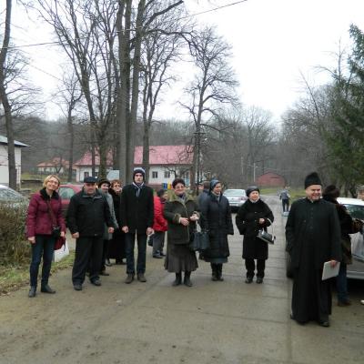 27 decembrie: Iaşi: Vizită de Crăciun la bolnavii de la spitalul Pădureni-Grajduri