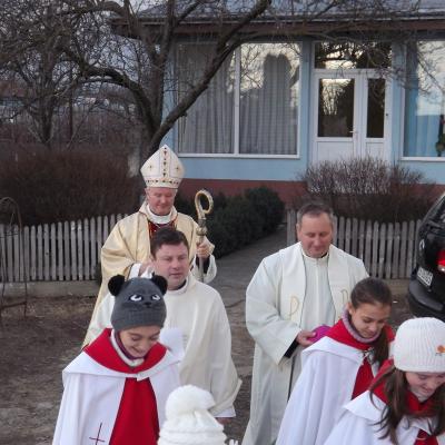 12 ianuarie: Săveni: Sărbătoarea Botezul Domnului împreună cu PS Aurel Percă